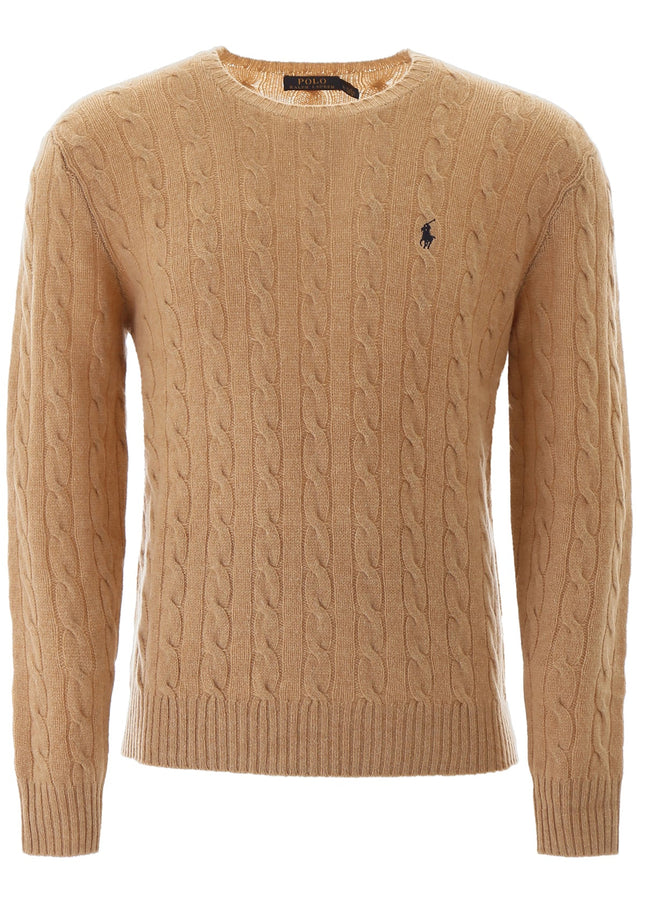 Polo Ralph Lauren cable knit wool-cashmere sweater