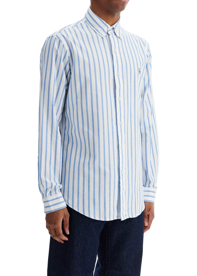 Polo Ralph Lauren custom fit shirt in striped oxford