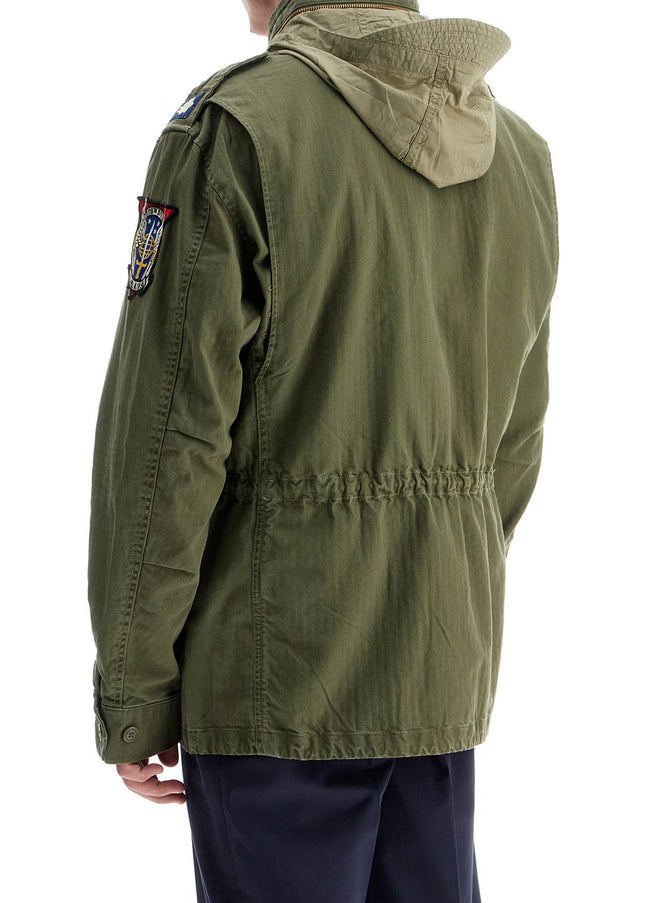 Polo Ralph Lauren herringbone military jacket