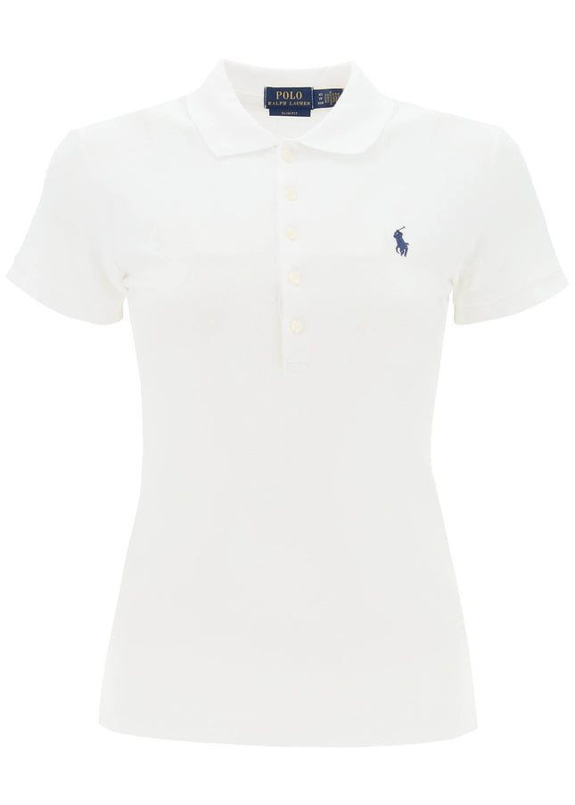 Polo Ralph Lauren julie slim fit five button polo shirt