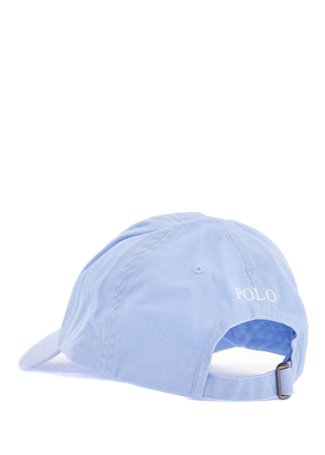 Polo Ralph Lauren light blue cotton hat with horse logo