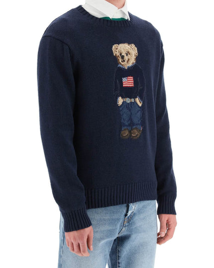 Polo Ralph Lauren polo bear cotton-linen sweater