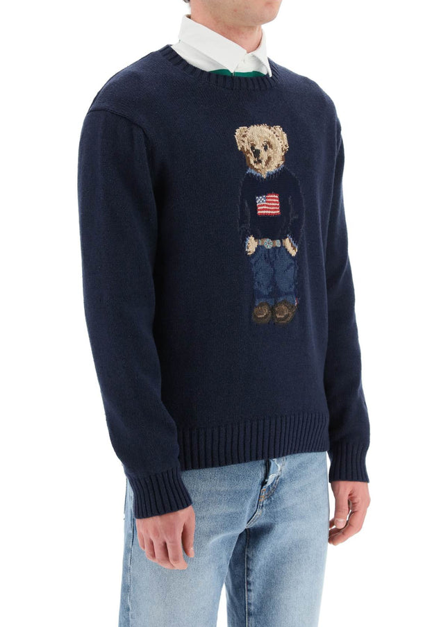 Polo Ralph Lauren polo bear cotton-linen sweater