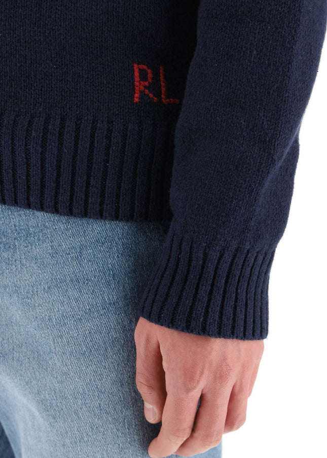 Polo Ralph Lauren polo bear cotton-linen sweater