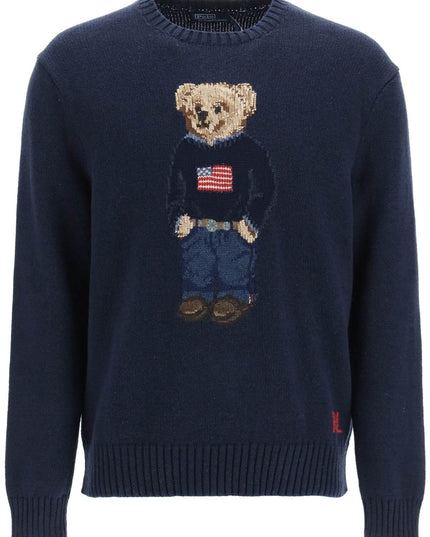 Polo Ralph Lauren polo bear cotton-linen sweater