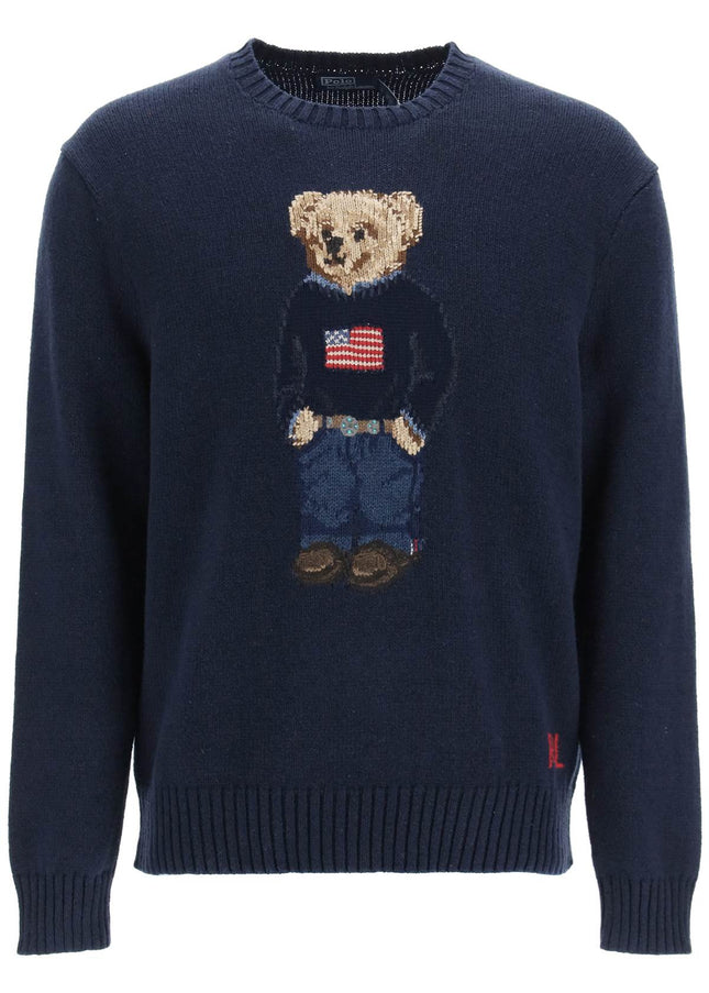 Polo Ralph Lauren polo bear cotton-linen sweater