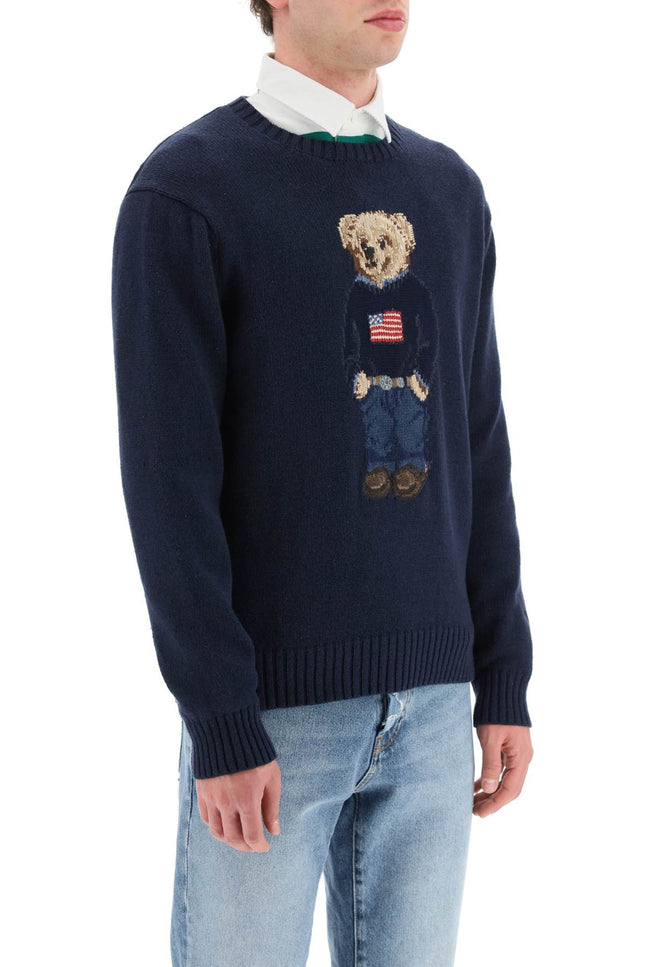 Polo Ralph Lauren polo bear cotton-linen sweater