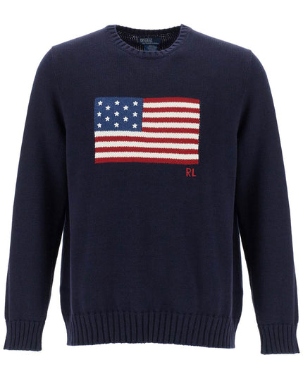 Polo Ralph Lauren sweater with american flag