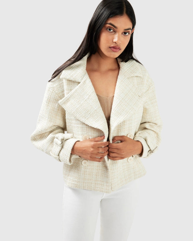 Power Over Me Tweed Jacket