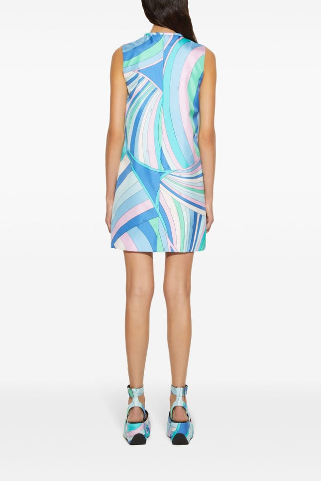 Pucci Dresses Clear Blue