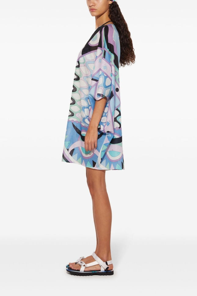 Pucci Dresses Clear Blue