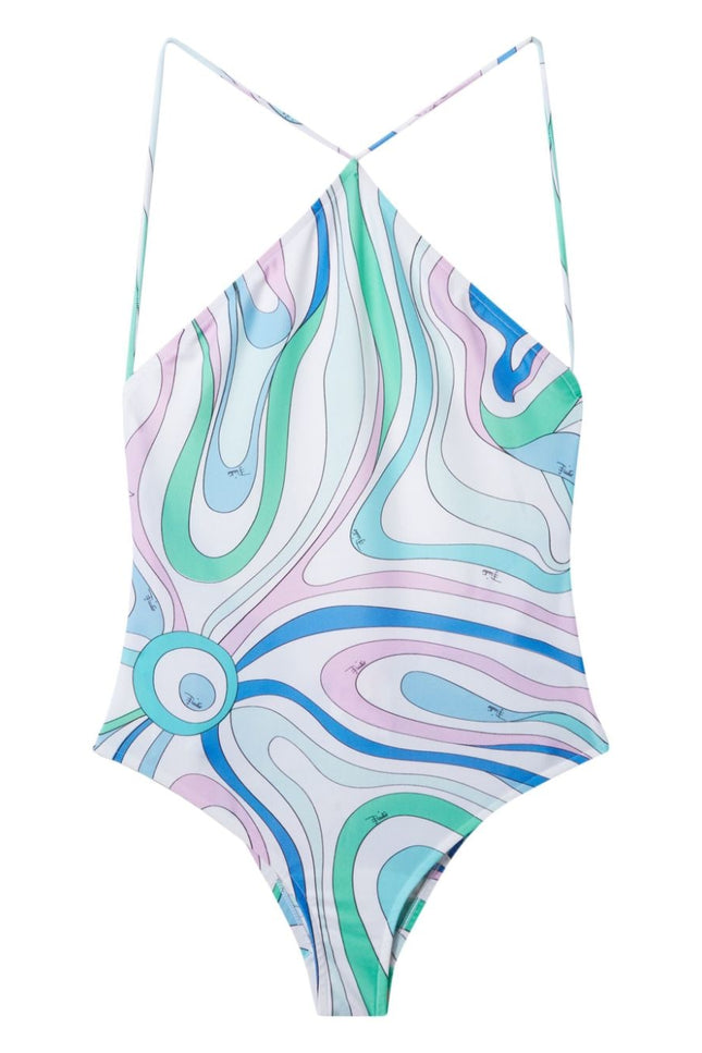 Pucci Sea Clothing Clear Blue