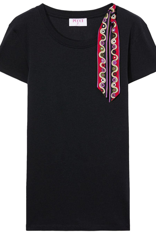 Pucci T-Shirts And Polos Black