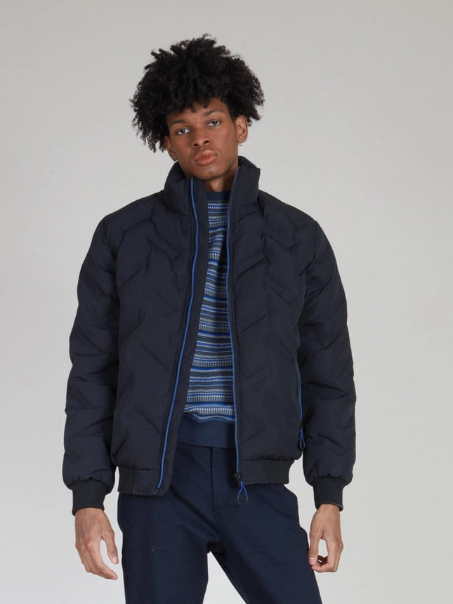 Quilted Baseball Jacket