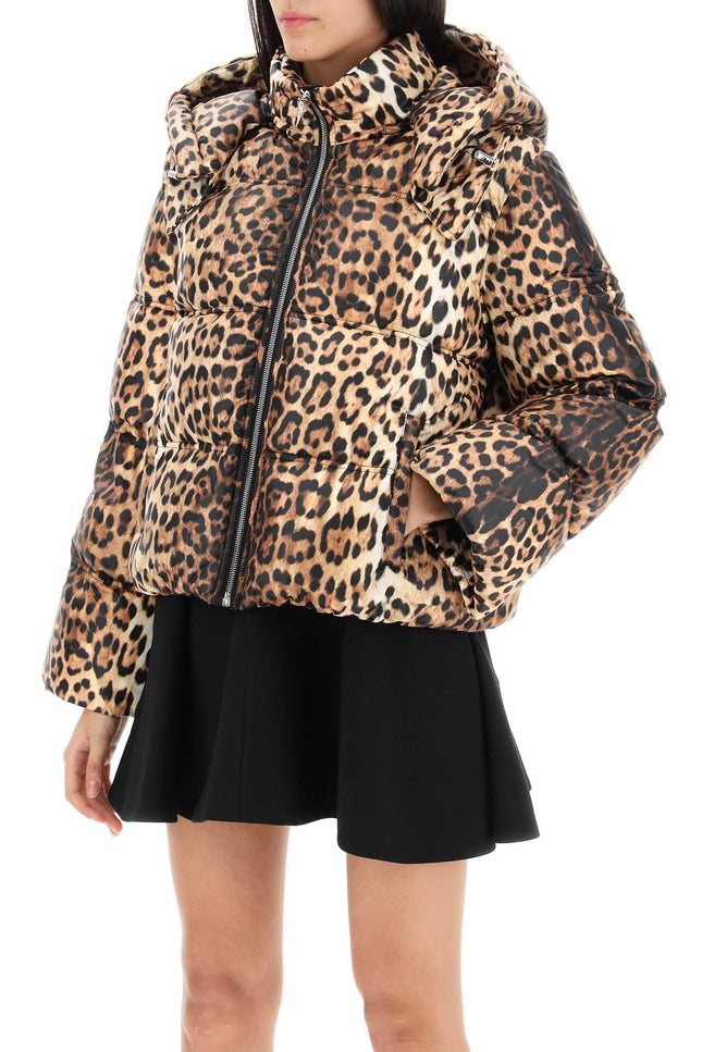 Roberto Cavalli Jaguar Hooded Puffer Jacket-Jacket-Roberto cavalli j-IT 40-Urbanheer