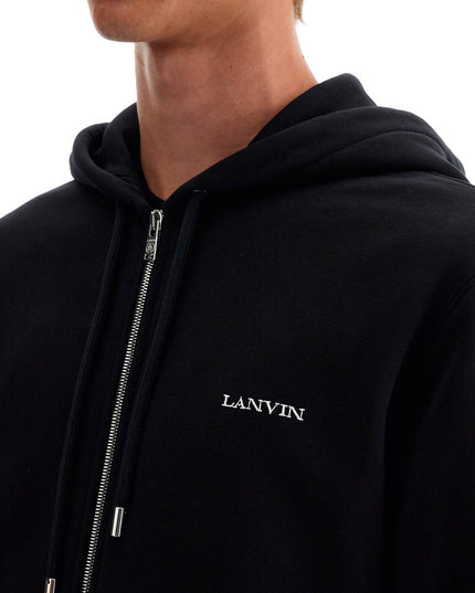 Lanvin hooded sweatshirt with zipper