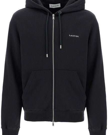 Lanvin hooded sweatshirt with zipper