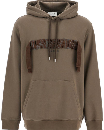 Lanvin hooded curb sweat