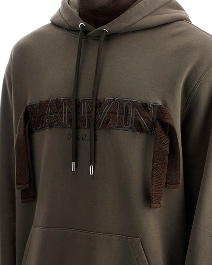 Lanvin hooded curb sweat