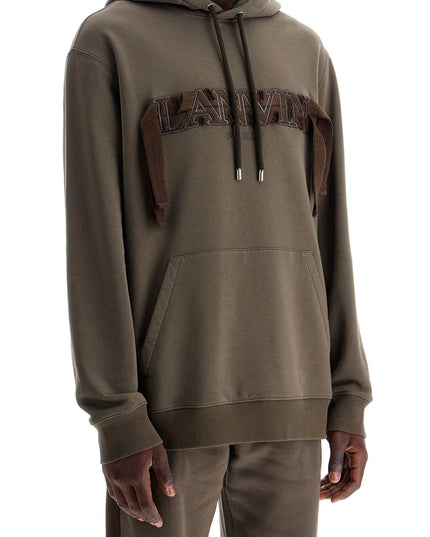 Lanvin hooded curb sweat