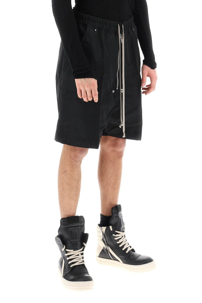 Rick Owens Cargo Shorts In Faille-Shorts-RICK OWENS-Urbanheer