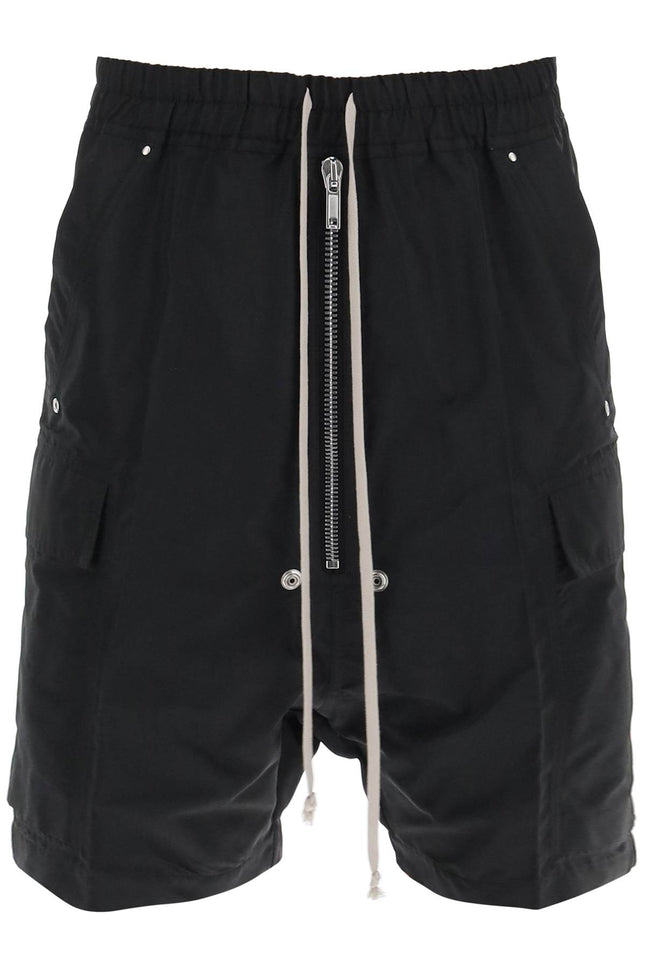 Rick Owens Cargo Shorts In Faille-Shorts-RICK OWENS-50-Urbanheer