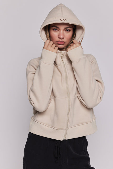 Effortless Fleece Full Zip Hoodie-rebody-Urbanheer