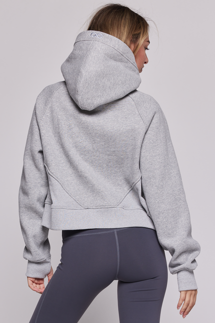 Effortless Fleece Full Zip Hoodie-rebody-Urbanheer