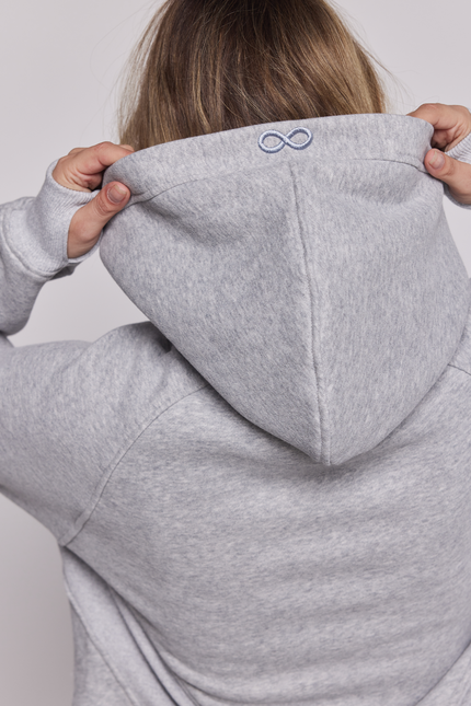 Effortless Fleece Full Zip Hoodie-rebody-Urbanheer