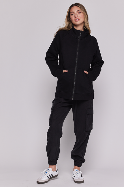 Effortless Fleece Oversized Jacket-rebody-Urbanheer