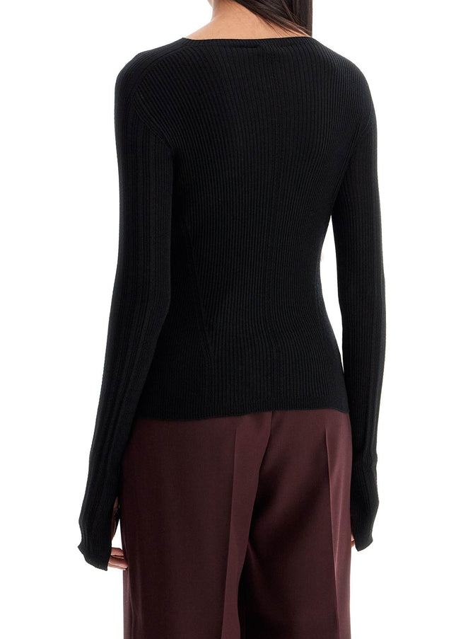 Lanvin ribbed crewneck sweater