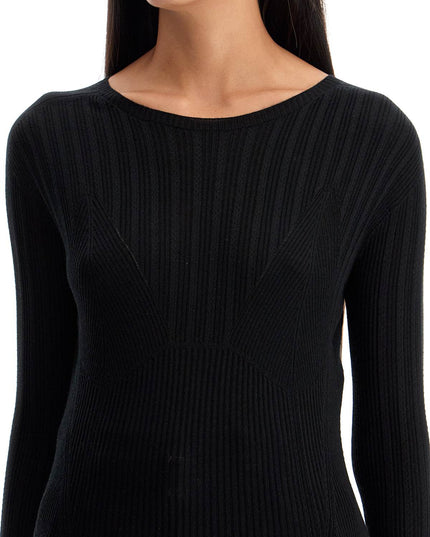 Lanvin ribbed crewneck sweater