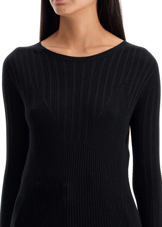 Lanvin ribbed crewneck sweater