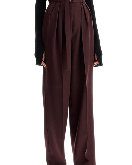 Lanvin wide-leg pants with belt