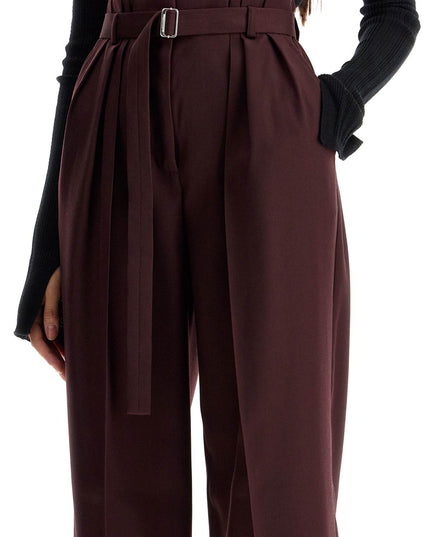 Lanvin wide-leg pants with belt