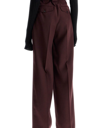 Lanvin wide-leg pants with belt