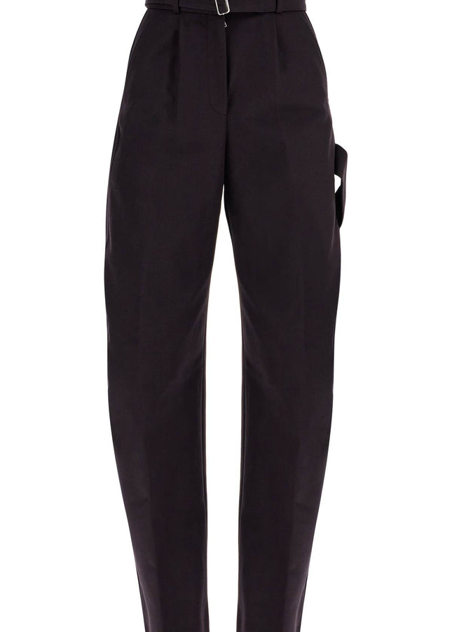 Lanvin balloon canvas pants for a