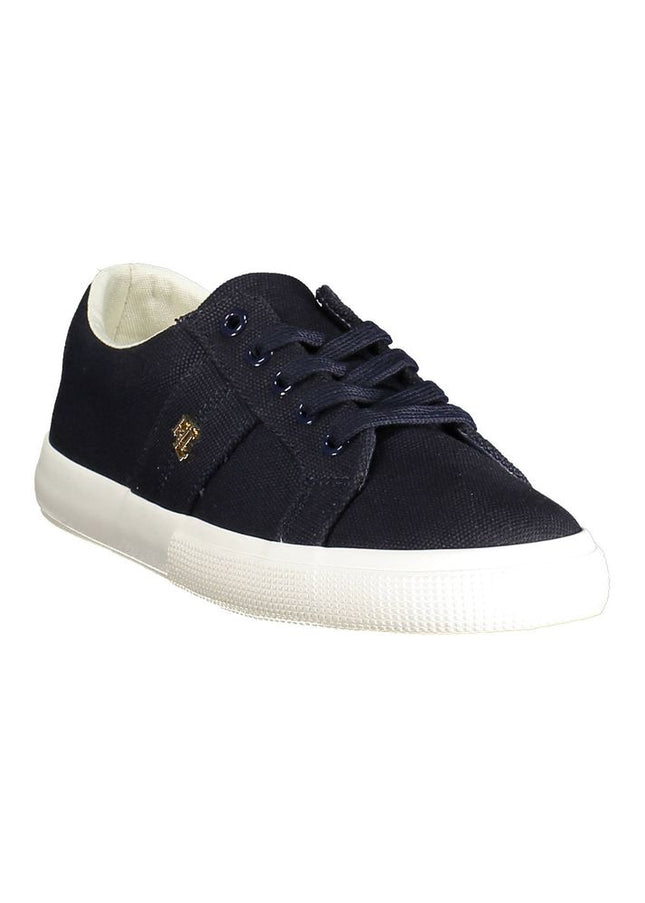 Ralph Lauren Blue Cotton Sneaker