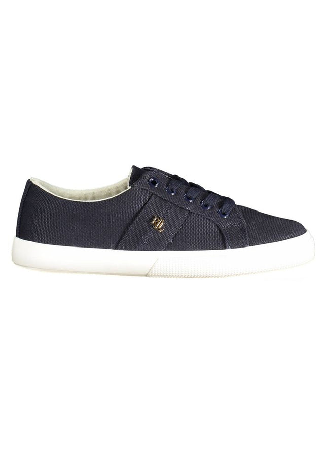 Ralph Lauren Blue Cotton Sneaker