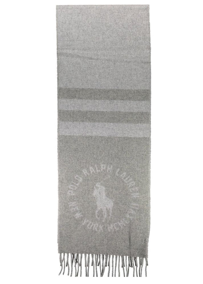 Ralph Lauren Gray Nylon Scarf