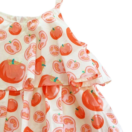 Red Tomato Tiered Dress