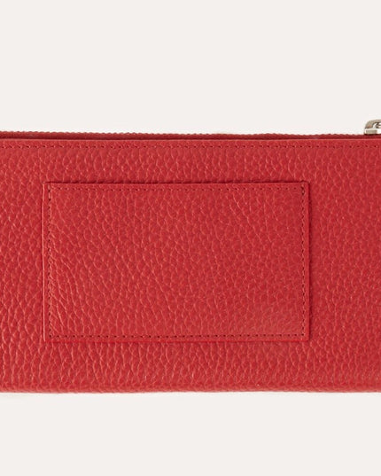 Red Top Zip Wallet