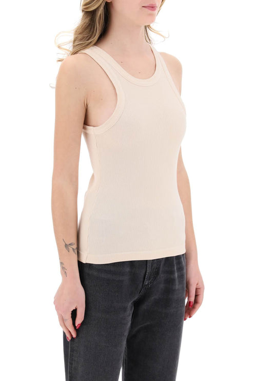 "Ribbed Sleeveless Top B