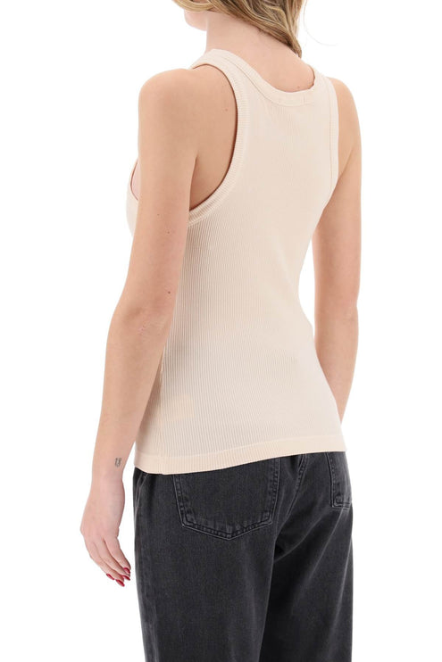 "Ribbed Sleeveless Top B