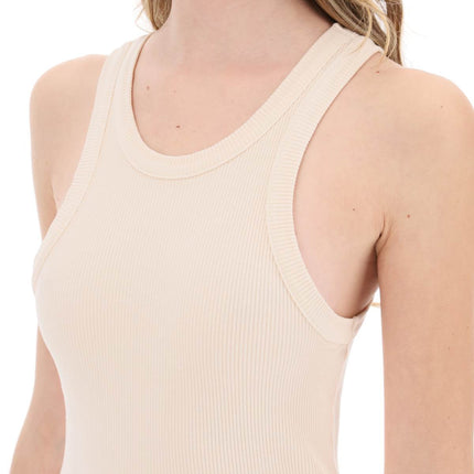 "Ribbed Sleeveless Top B