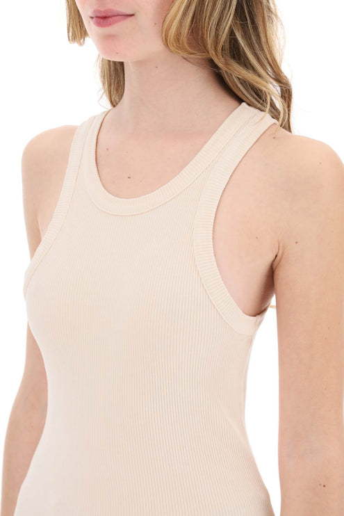 "Ribbed Sleeveless Top B