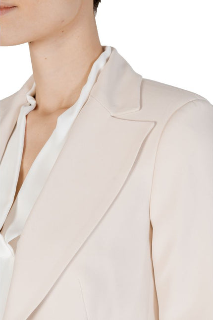 Rinascimento Beige Polyester Suits & Blazer