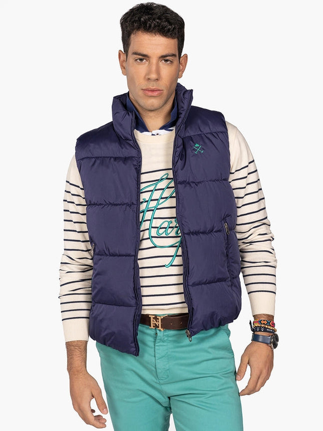 Riviera Vest Navy Blue