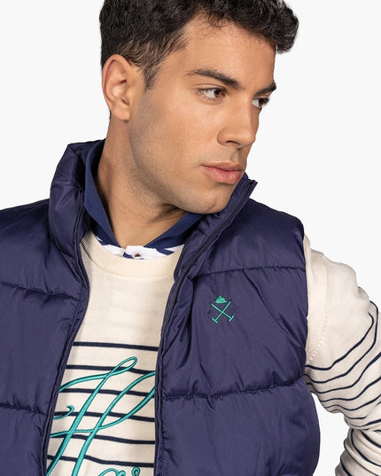 Riviera Vest Navy Blue