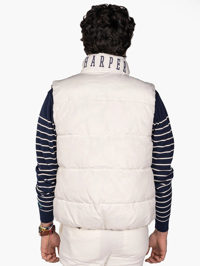 Riviera Vest Navy White